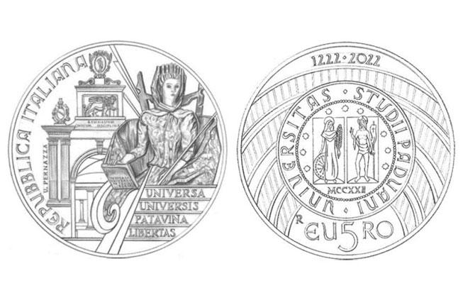 Collegamento a The coin that celebrates eight centuries of the university of padua