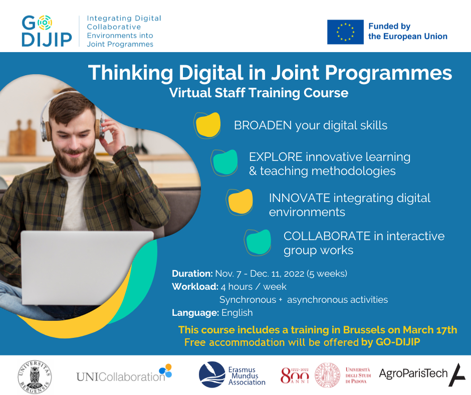 Virtual Staff Training Course “Thinking Digital in Joint Programmes”