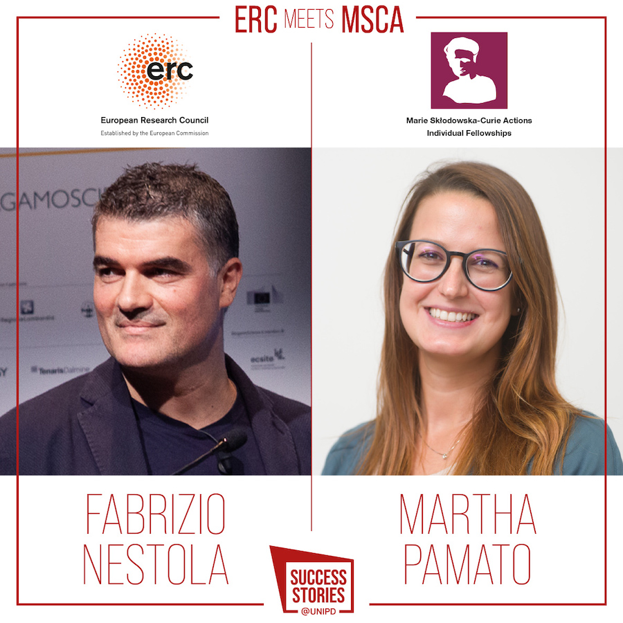ERC meets MSCA: Fabrizio Nestola and Martha Pamato