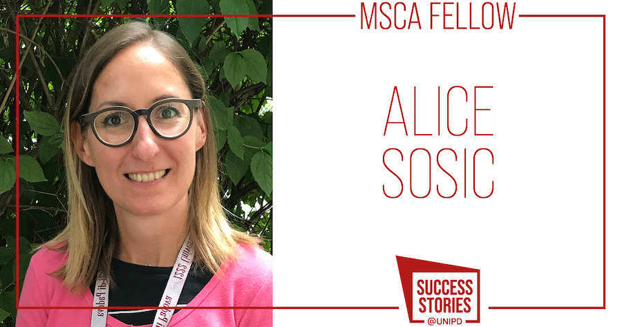 MSCA Fellow: Alice Sosic