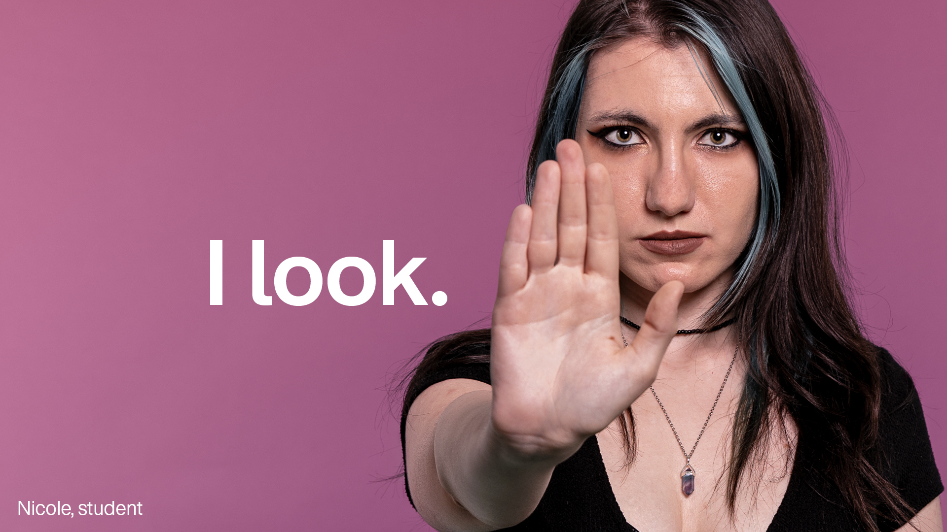 i look