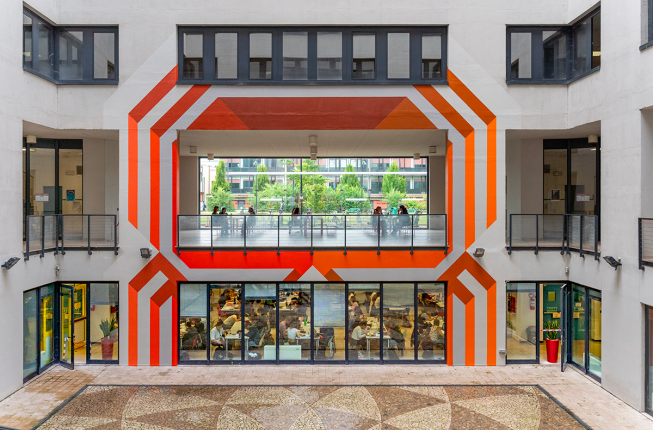 Collegamento a The walls of the Torre Archimede by Orion for the Super Walls Street Art Biennale 2025