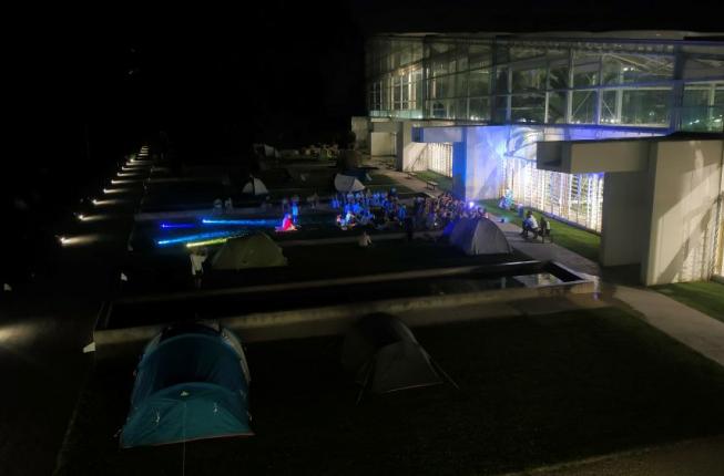 Collegamento a L'Orto dei sogni. A night in a tent at the Botanical Garden
