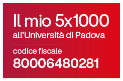 5x1000 all'Università di Padova - codice fiscale 80006480281