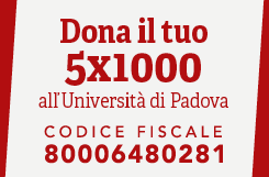 5x1000 all'Università di Padova - codice fiscale 80006480281