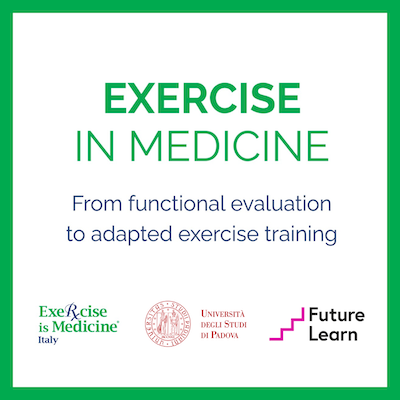 MOOC “L'esercizio fisico in medicina: Dalla valutazione funzionale all'esercizio fisico adattato” 