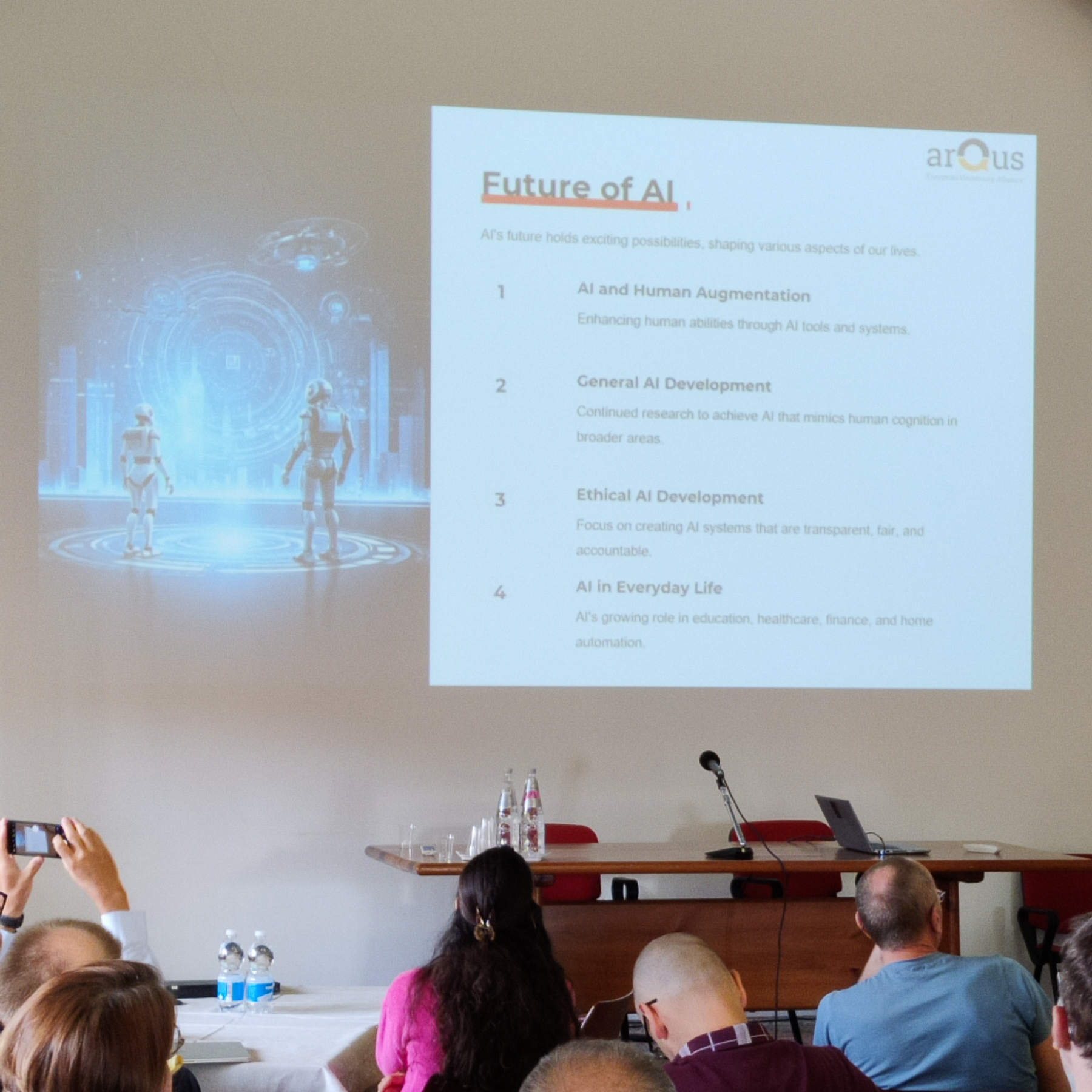 Integrating artificial intelligence summer school