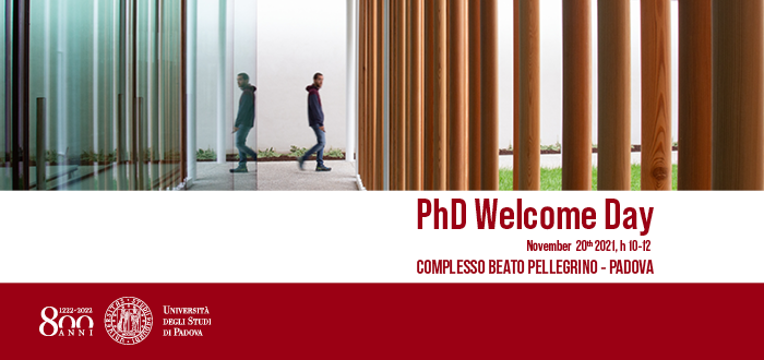 PhD Welcome day