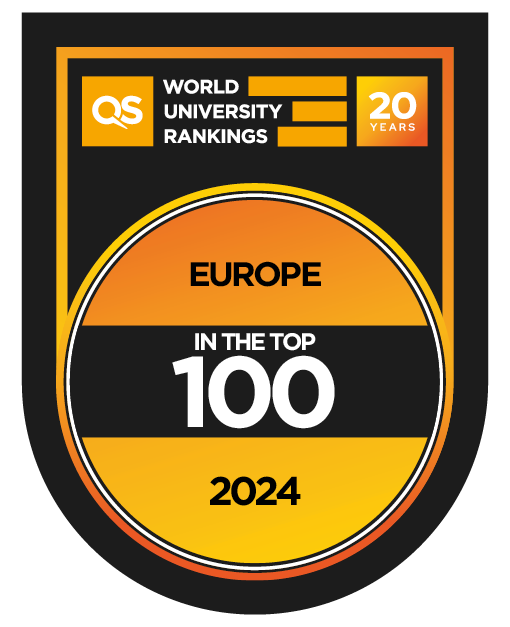 badge top 100 QS Europe