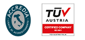 Logo Accredia TUV