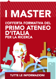 I master - l'offerta formativa del primo ateneo d'Italia per la ricerca