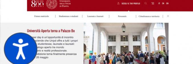 sito web accessibile