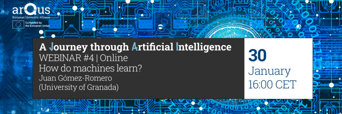 Come apprendono le macchine? Un viaggio nell'Intelligenza Artificiale JAI webinar #4 3x2-600 BannerUNIPD