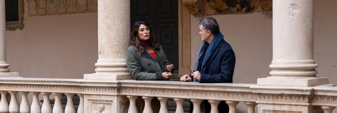 in cortile antico
