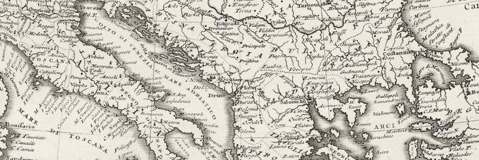 old maps of the mediterranean
