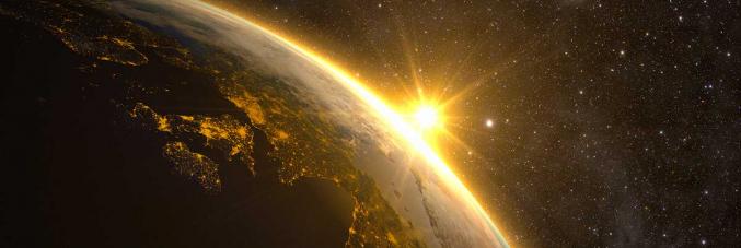 space-sun-earth