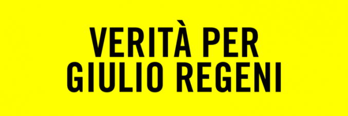 verità per giulio regeni