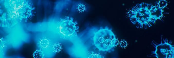 foto virus microscopio