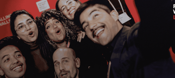 team of young people