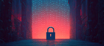 lucchetto all'entrata di una caverna