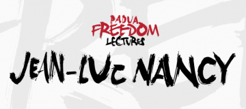 Jean-Luc Nancy, 'To set freedom free'